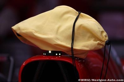 Ferrari obstructing camera view in Singapore