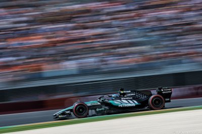 Une ’très bonne journée’ pour Russell et du ’stress’ pour Antonelli, un résultat parfait pour Mercedes F1
