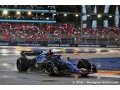 Williams F1 ne profite pas de la piste mouillée à Singapour