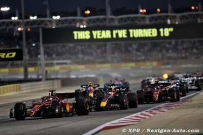 Le calendrier prévisionnel de la F1 pour 2023 a fuité