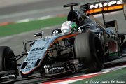 Force India conclut une belle semaine d'essais