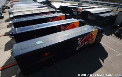 Red Bull détaille sa logistique pour les Grands Prix européens