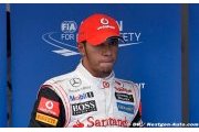 La mauvaise humeur de Lewis Hamilton