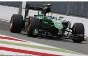 Les Caterham toujours derrière les Marussia