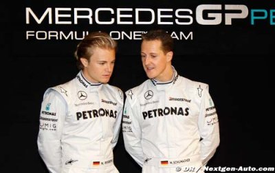 Brawn hoping for close Rosberg-Schumacher battle
