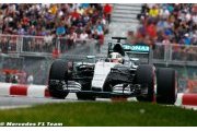 Hamilton extends title lead after close battle with Rosberg in Canada