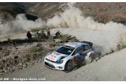 Ogier takes minute lead into final day