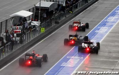 Silverstone braced for soaking grand prix