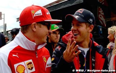 Vettel&nbsp;: Je ne m’attends à aucun problème avec Raikkonen