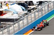 Virgin devant HRT à Valence