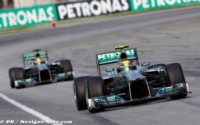 Mercedes ne doit pas s’emballer après le résultat de Sepang