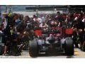 Arrêts aux stands : Red Bull devant, Williams au fond