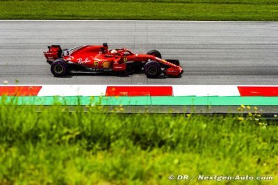 Vettel handed three-place grid penalty in Austria