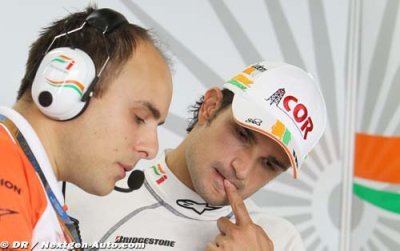 Liuzzi ne pense qu’au championnat des constructeurs