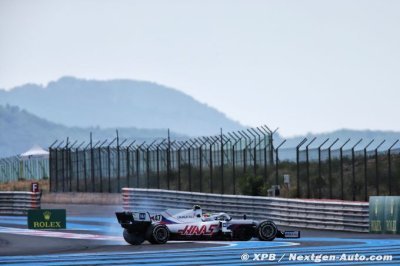 Haas F1&nbsp;: Une journée chaotique mais un plan de roulage respecté