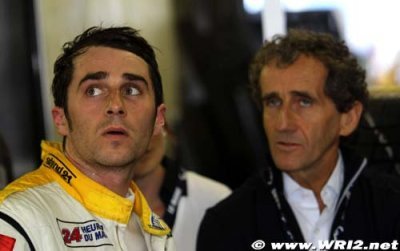 Nicolas Prost au volant d’une Renault F1
