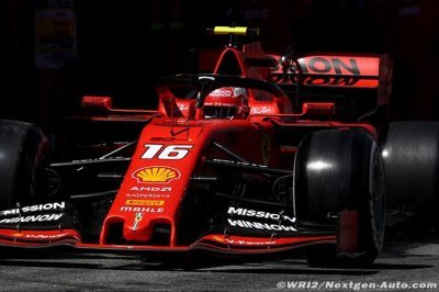 Leclerc a testé de nouvelles évolutions sur la Ferrari