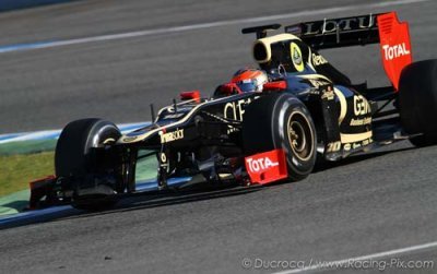 Lotus admet avoir travaillé la performance à Jerez
