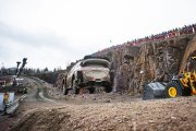 Rallye de Suède, samedi : Evans double son avance sur Tänak 