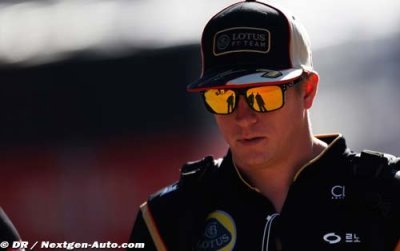 Raikkonen menaçait de ne pas courir ce week-end