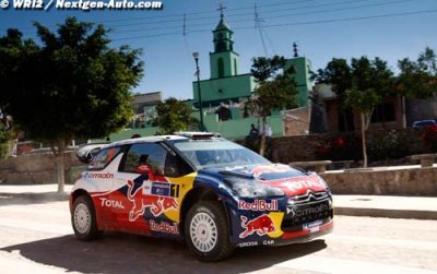 ES 10&nbsp;: Loeb le plus rapide dans les rues de Leon