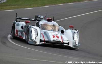 Silverstone, Libres 1&nbsp;: Deux Audi encadrent une Toyota