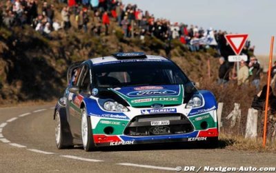 ES9&nbsp;: Solberg monte à la troisième place