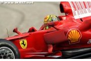 Valentino Rossi s'éloigne de la F1