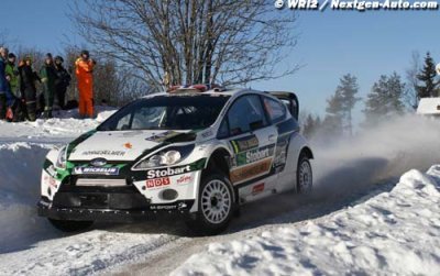 Ostberg maintient la pression sur Hirvonen