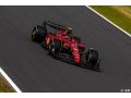Sainz écope d'une première pénalité 'moteur' pour le GP de France