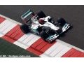 A test comparison between Formula 1 and Mercedes-AMG cars