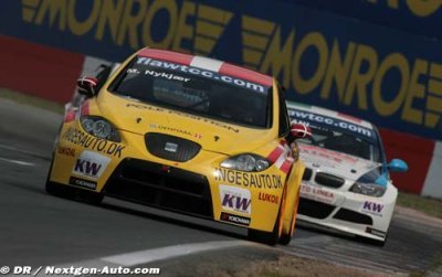 Zolder - FP2: Nykjaer chases works Chevys