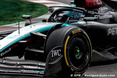 Russell regrette une opportunité manquée mais c’est positif pour Mercedes F1