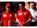 Ferrari 'getting used to' driver rivalry