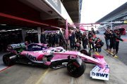 La Racing Point RP19 a pris la piste