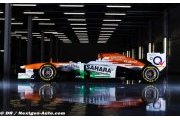Une Force India VJM07 très novatrice... et avec une bosse !