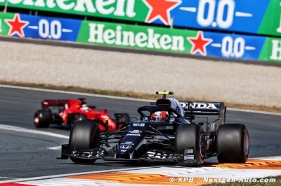Gasly&nbsp;: Un ’super résultat’ sur la piste compliquée de Zandvoort