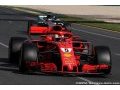Vettel chiffre à 3 ou 4 dixièmes le retard de Ferrari sur Mercedes