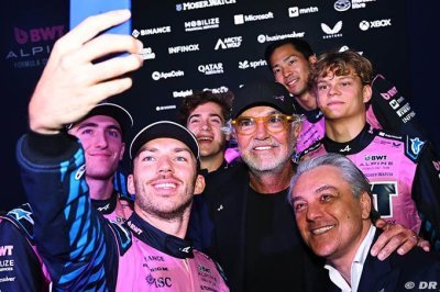 ’Trop de rose’, une équipe Alpine F1 ’moins française’ : De Meo et Briatore répondent aux critiques