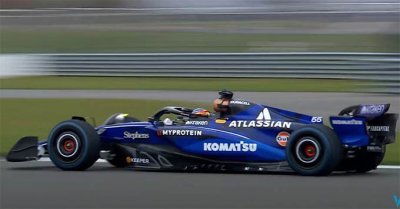 Williams F1&nbsp;: ’Tout s’est bien passé’ pour le premier roulage de Sainz