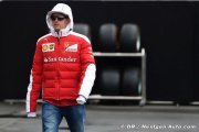Raikkonen veut travailler sur ses réglages