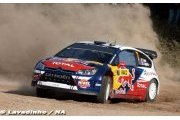Ogier monte d'un cran