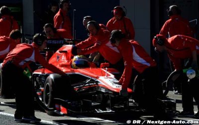Razia est content de sa première semaine de pilote de F1