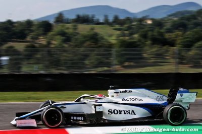 La Williams FW43 est dans le coup au Mugello