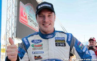 Latvala termine sur le podium, Solberg abandonne