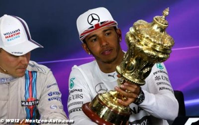 Hamilton espère éviter les trophées en ’plastique’ à Silverstone