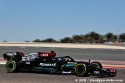 Red Bull a bien constaté la nervosité en piste de la Mercedes W12