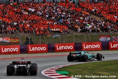 Aston Martin veut répondre à Mercedes F1 avec ses évolutions