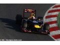 Vettel bloqué au garage