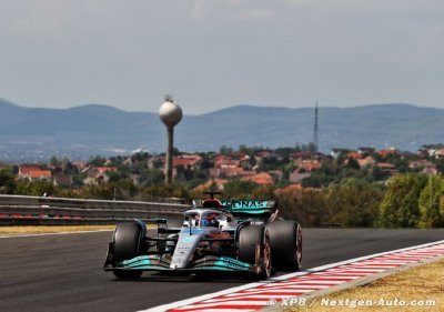 Russell claims first F1 pole at Hungaroring ahead of Ferrari pair as Verstappen hits trouble
